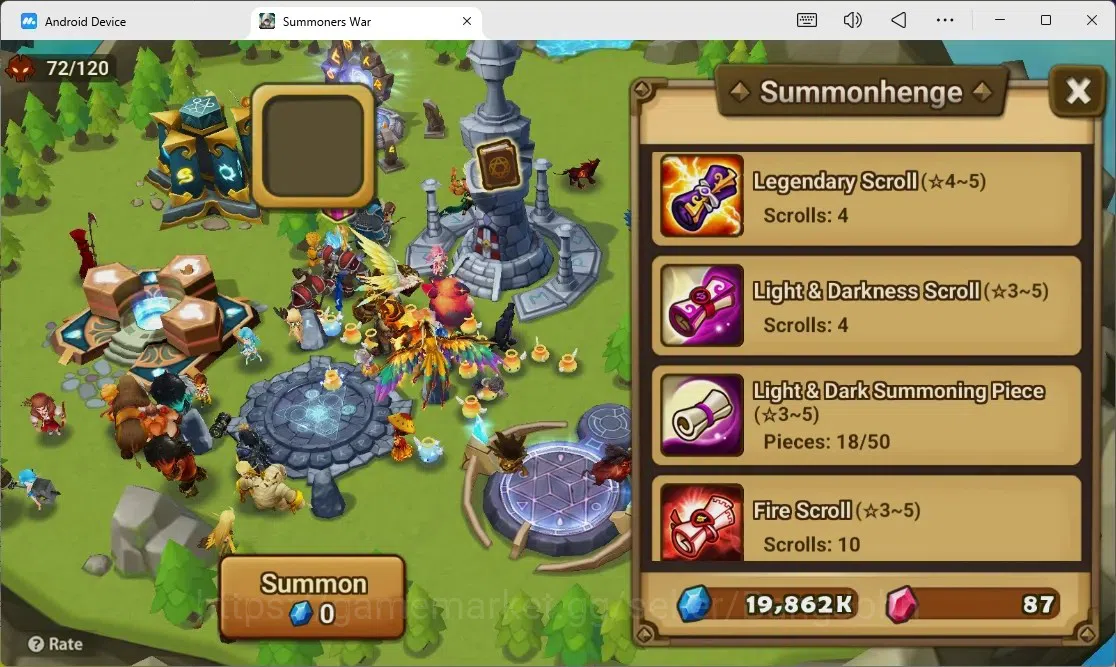 Summoners War: Sky Arena Accounts GLOBAL | NB 5 TESHAR,Starter Gacha 115 12Y+160 11Y image 4