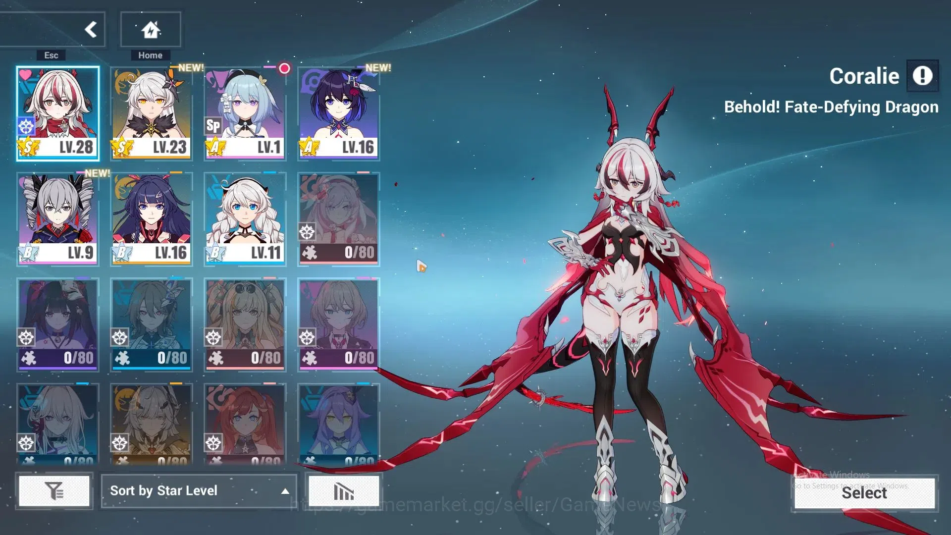 Honkai Impact 3rd Accounts SEA Lv32|1 Fullset|Coralie Behold FDD 4/4,Kiana Ka image 2