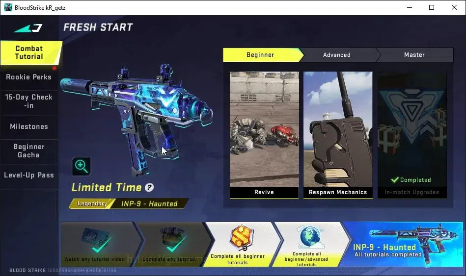 Blood Strike Accounts ASIA|Starter|ETERNAL M700-Seraph|2 Legendary [HK41 image 9