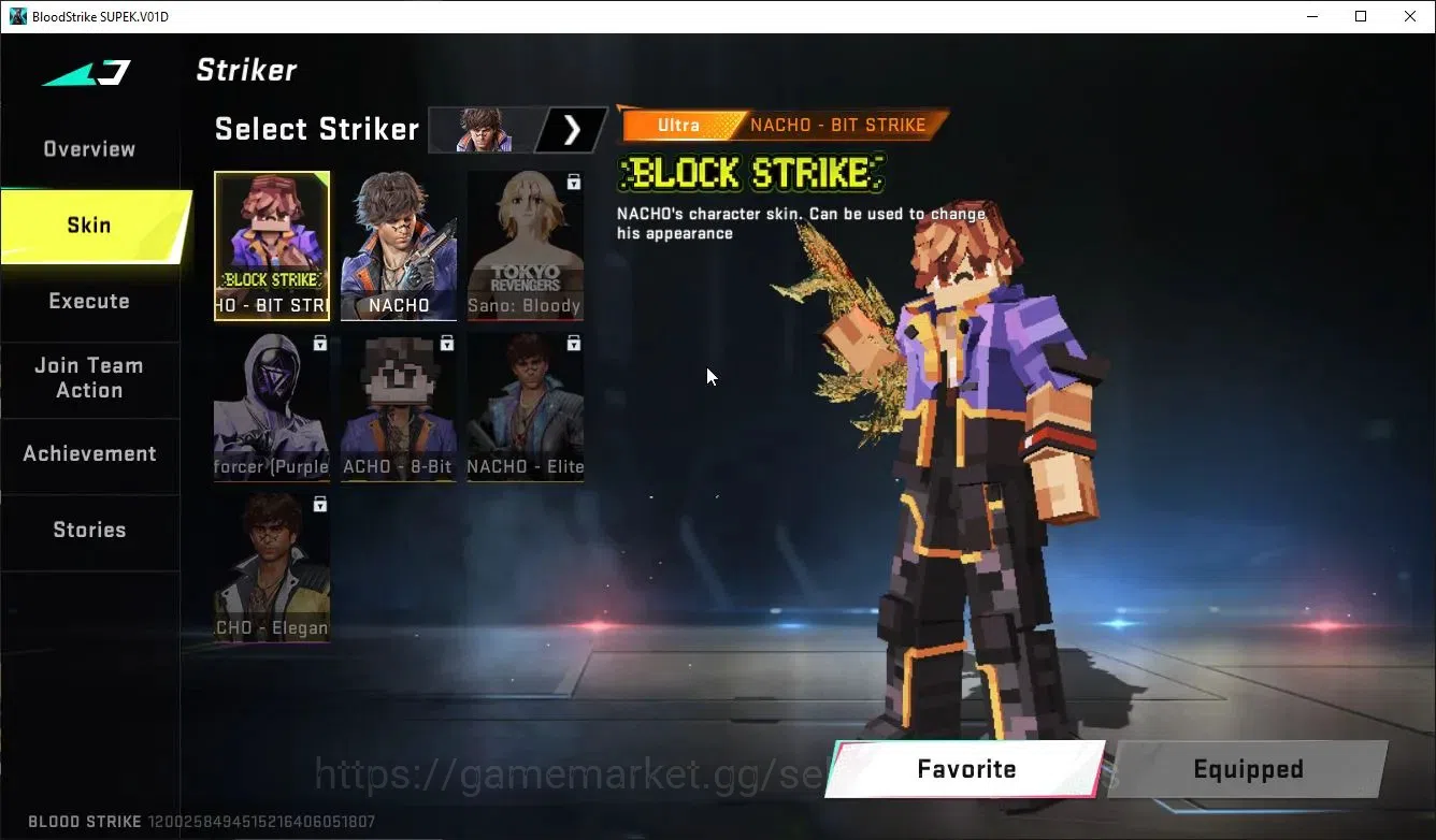 Blood Strike Accounts ASIA|ETERNAL Zero,DeAgle,(Lv3 AUG,UZI)+MELEE AXE,T image 10