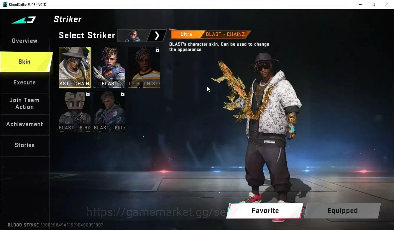 Blood Strike Accounts ASIA|ETERNAL Zero,DeAgle,(Lv3 AUG,UZI)+MELEE AXE,T image 11
