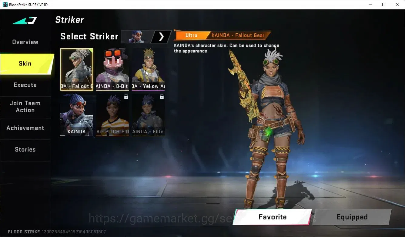 Blood Strike Accounts ASIA|ETERNAL Zero,DeAgle,(Lv3 AUG,UZI)+MELEE AXE,T image 13