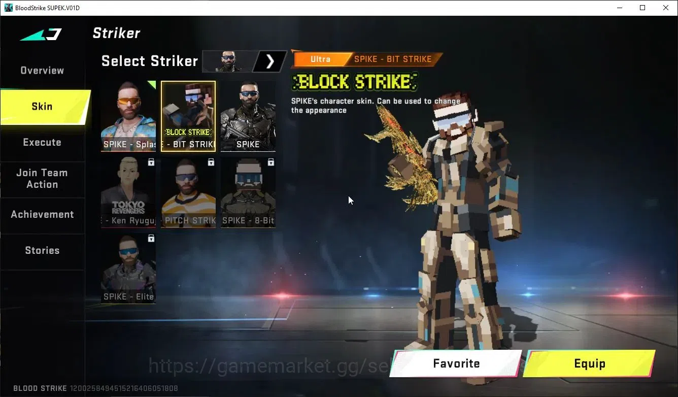 Blood Strike Accounts ASIA|ETERNAL Zero,DeAgle,(Lv3 AUG,UZI)+MELEE AXE,T image 16