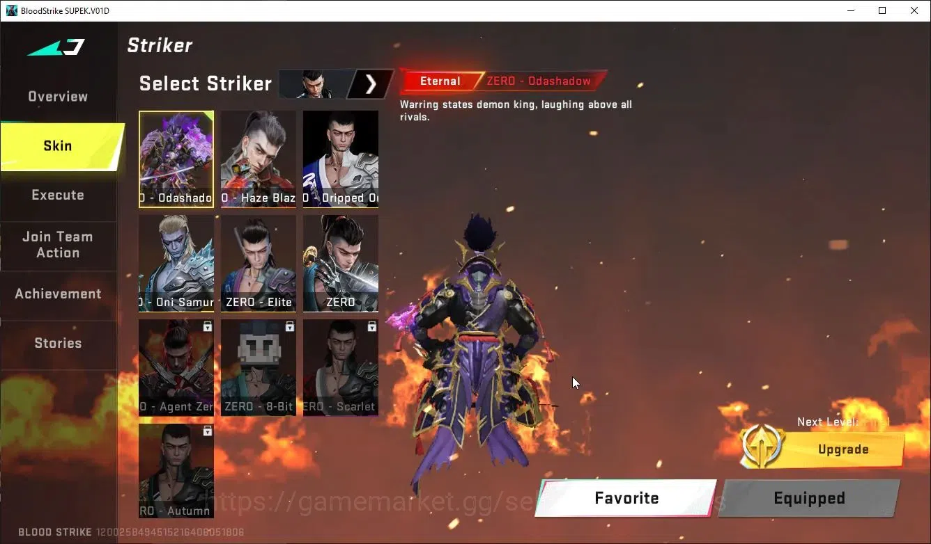 Blood Strike Accounts ASIA|ETERNAL Zero,DeAgle,(Lv3 AUG,UZI)+MELEE AXE,T image 3
