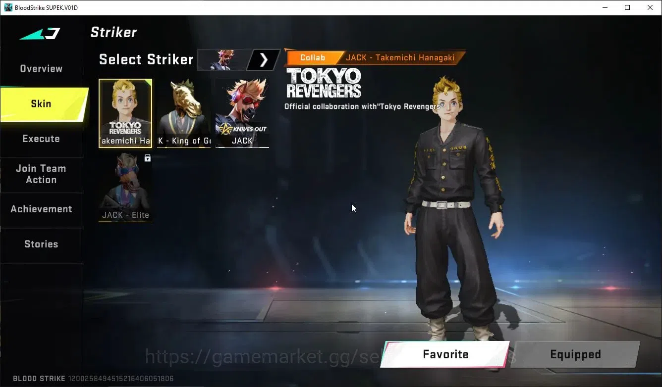 Blood Strike Accounts ASIA|ETERNAL Zero,DeAgle,(Lv3 AUG,UZI)+MELEE AXE,T image 5
