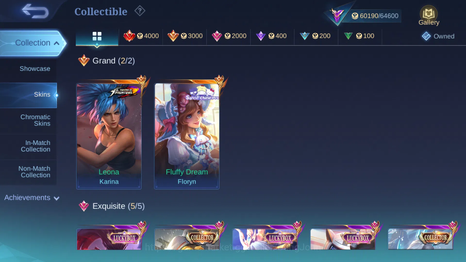 Mobile Legends: Bang Bang Accounts Hero 93 | Skin 207 | Collector Silvana | Luckybox image 14