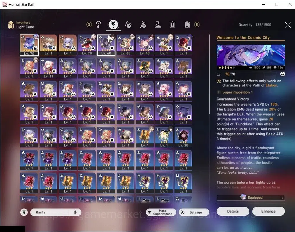 Honkai Star Rail Accounts Others Asia|TL 57|+2 Golden Companion |4 Limited|SW 999 E1+Sign,Sparxie,Sparkle,Dante PT|MC 7