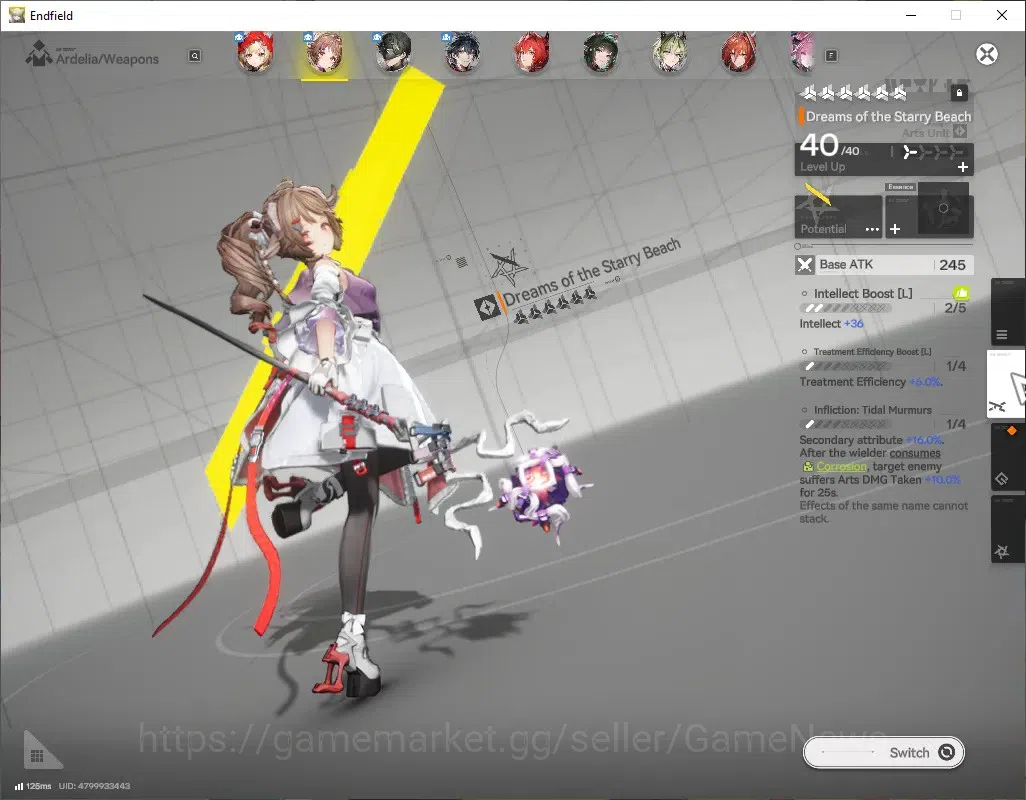 Arknights: Endfield Accounts ASIA|Lv51|8SSR(4Limit)+9(*6WEP)|[(RossiP1,Laevatai image 7