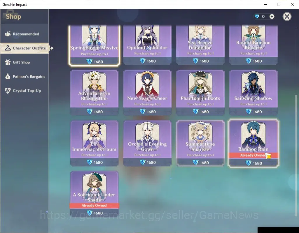 Genshin Impact Accounts ASIA|AR 50|Hutao PremTeam|11 Limited + 3(*5Wep)|Na image 11