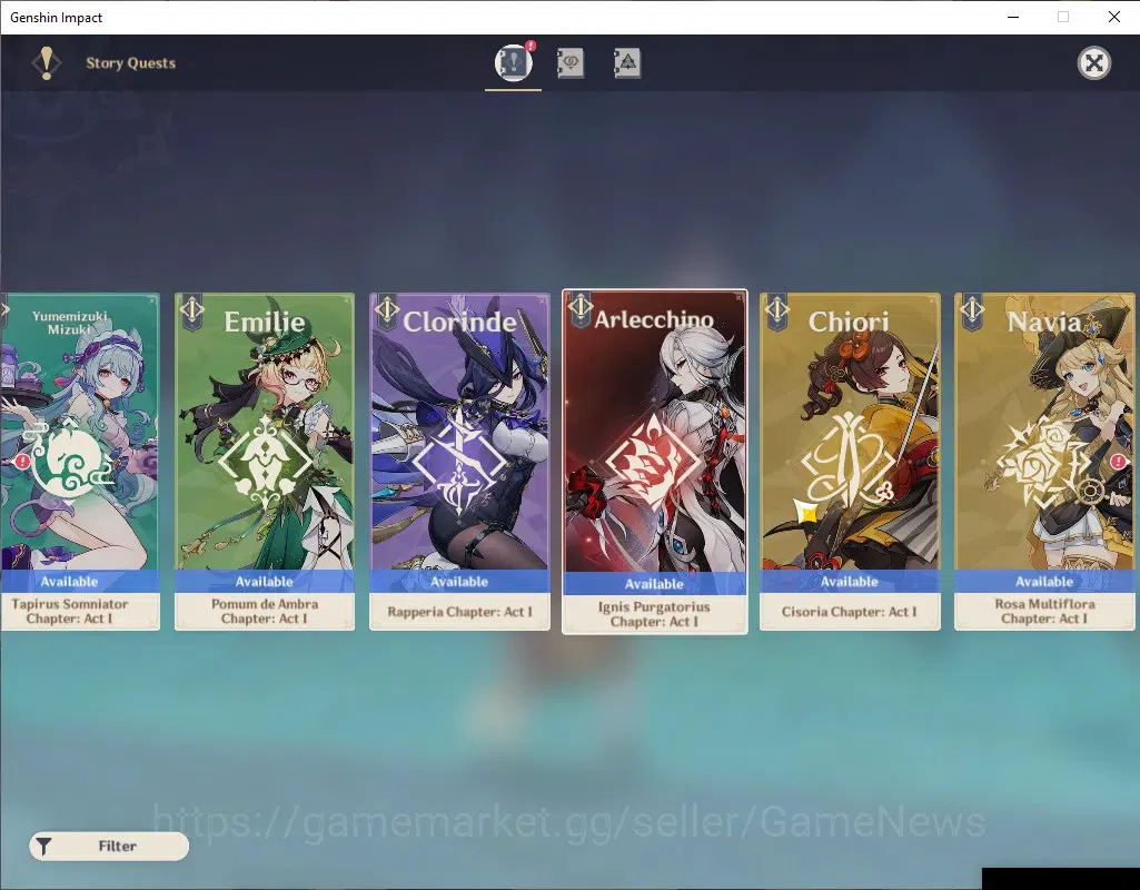 Genshin Impact Accounts ASIA|AR 50|Hutao PremTeam|11 Limited + 3(*5Wep)|Na image 19