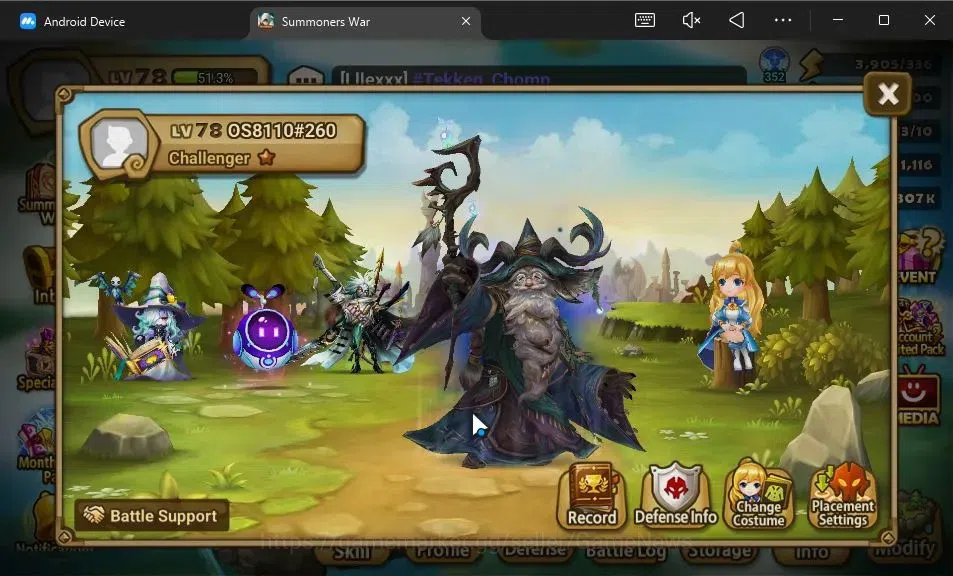 Summoners War: Sky Arena Accounts GLOBAL Lv78|2 LD[Dorothy,Benedict]|21 Total NB5[Ga image 2