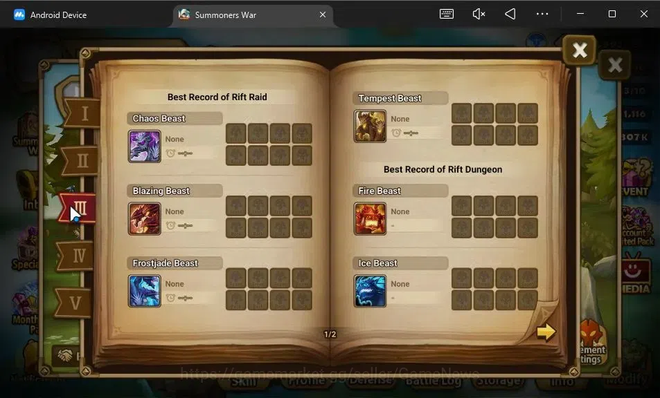 Summoners War: Sky Arena Accounts GLOBAL Lv78|2 LD[Dorothy,Benedict]|21 Total NB5[Ga image 5