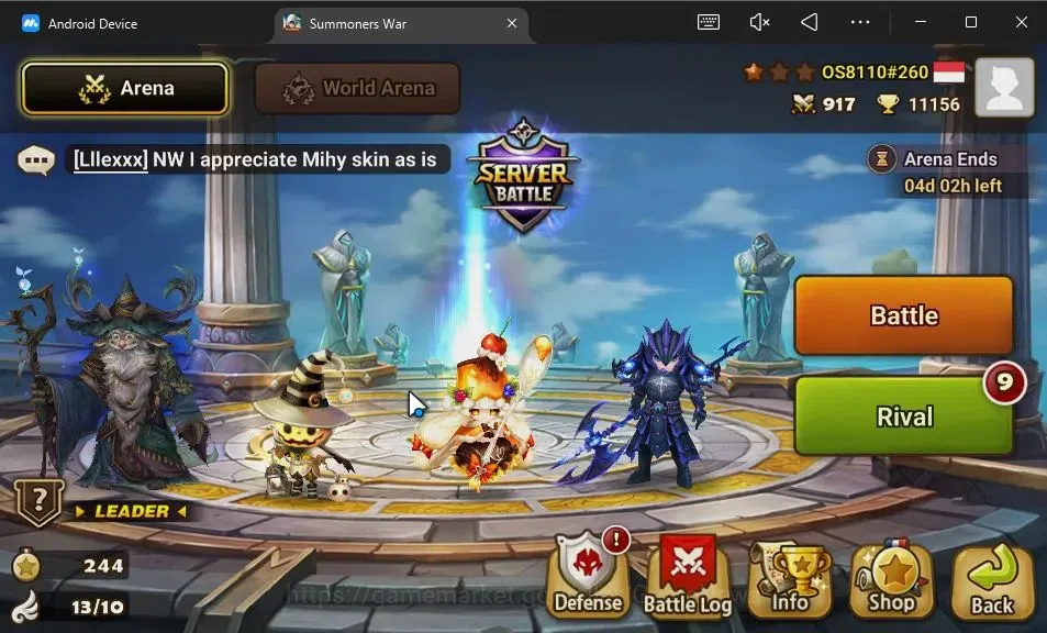 Summoners War: Sky Arena Accounts GLOBAL Lv78|2 LD[Dorothy,Benedict]|21 Total NB5[Ga image 9