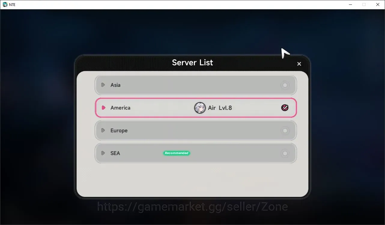 Neverness to Everness Accounts NA|STARTER HL8 | 1LIMITED Blackbird | MC Female | TakeMail Check SS NTE897Z 1
