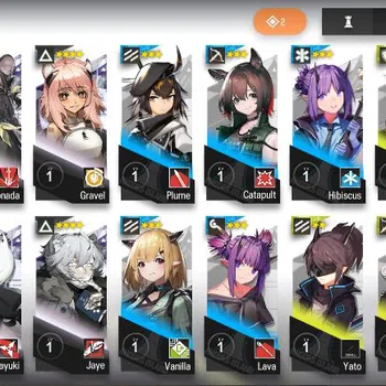 Arknights Accounts Starter Lv 1 | 16 Operator | 1 Limited | [SilverAsh the Reignfrost] | Chapter 0-2 | Check SS |(AK1377)