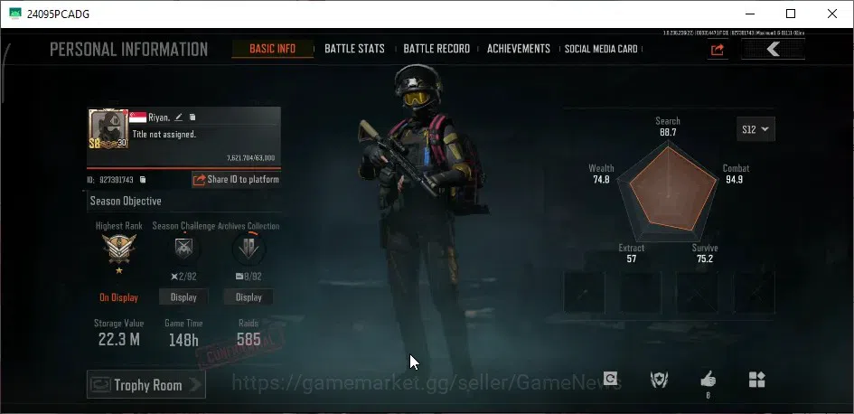 Arena Breakout Accounts MOBILE|Lvl 30|SV 22,3M|CV 4,1M|2 Utopia|Decree LR- image 2