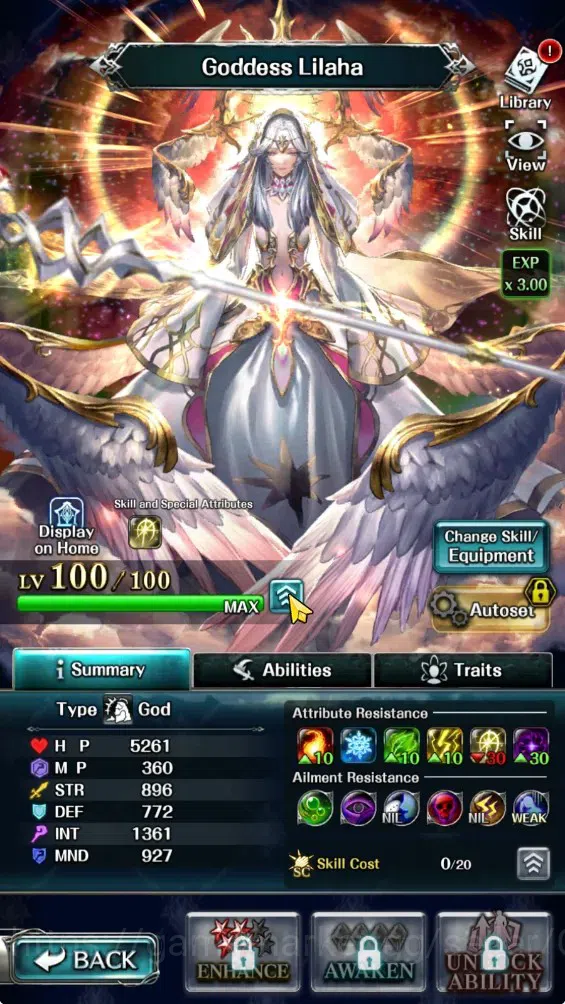 Last Cloudia Accounts GLOBAL|Rank 9|Collab Brave Frontier(Fire God Varga image 5