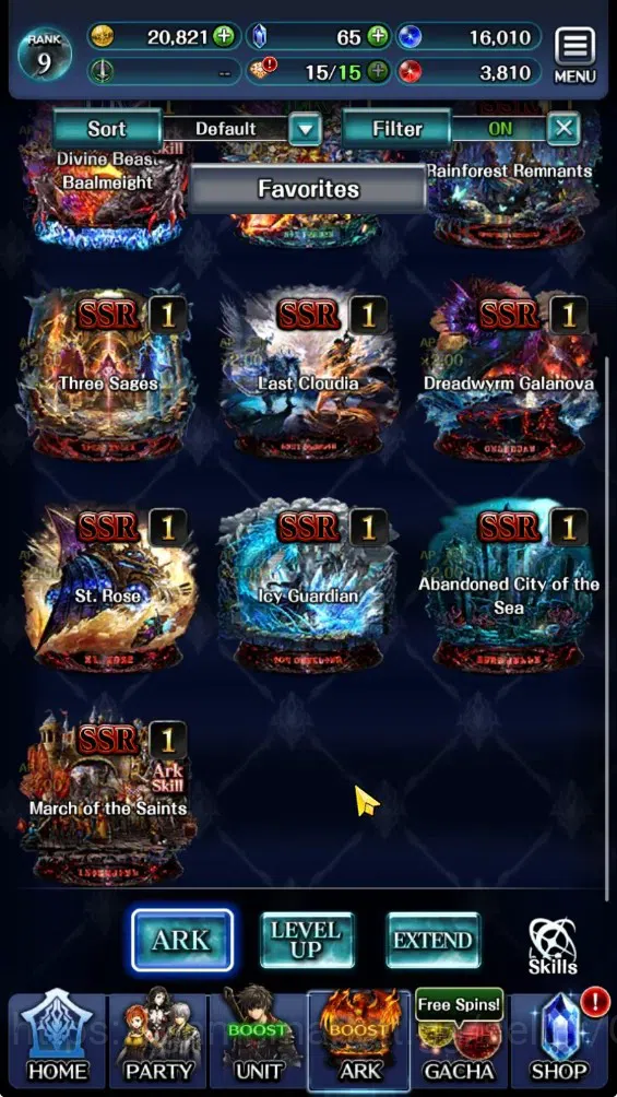 Last Cloudia Accounts GLOBAL|Rank 9|Collab Brave Frontier(Fire God Varga image 8