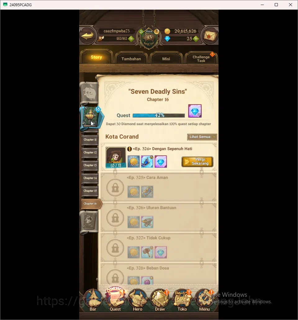 The Seven Deadly Sins: Grand Cross Accounts ASIA | 2M CC | 5 UR DKM Sabunakm 2/6  Arthur King& image 14