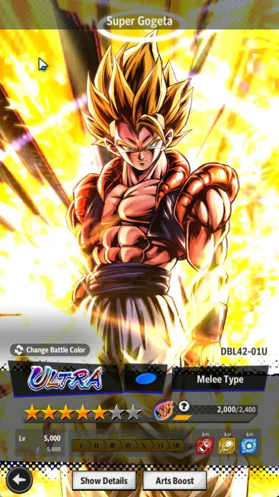 Dragon Ball Legends Accounts Android|Lvl 156|4.13M Total Power|851CC|1 LR|5 UL| image 9