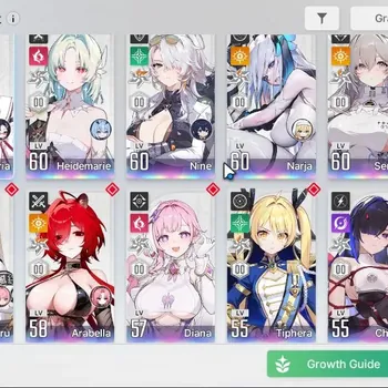 Chaos Zero Nightmare Accounts ASIA Well Save Data|Lv 56|22 SSR