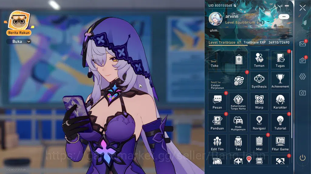 Honkai Star Rail Accounts ASIA | TL67 | 15 Lim | Prem DOT: Hysilens, Kafka, image 17