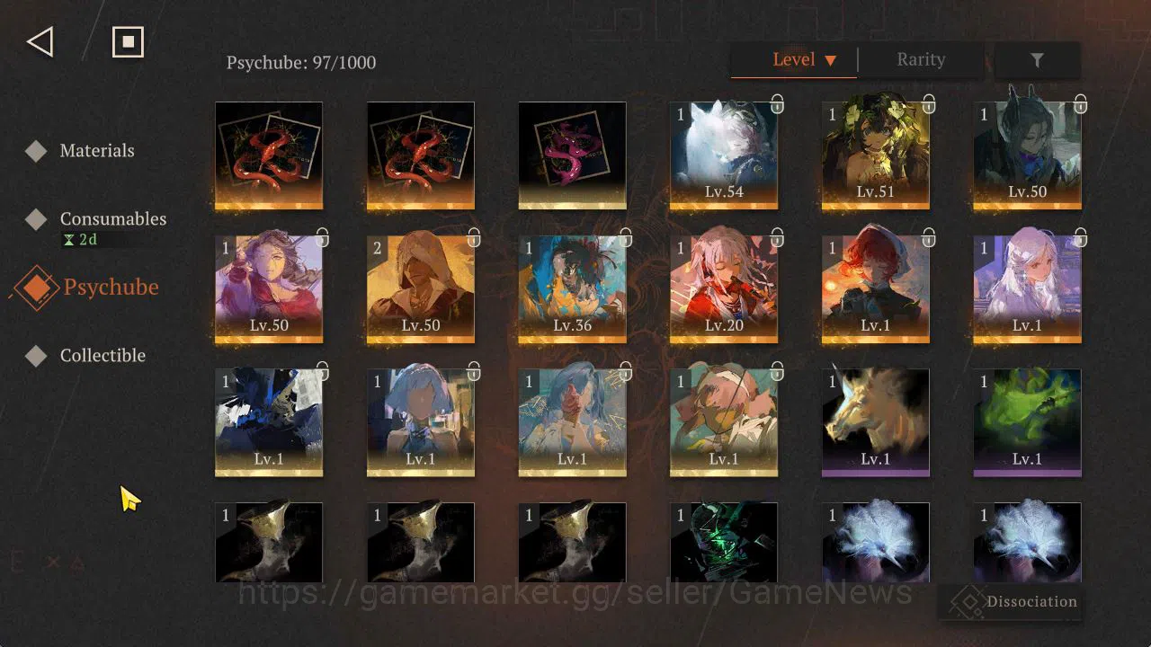Reverse: 1999 Accounts GLOBAL|Lv47|19*6Crew(4Limit)|[Nautika,Kassandra,Ez image 3