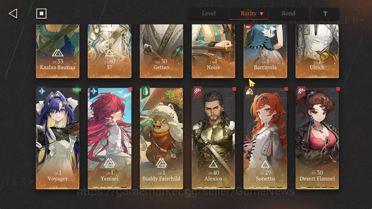 Reverse: 1999 Accounts GLOBAL|Lv47|19*6Crew(4Limit)|[Nautika,Kassandra,Ez image 7