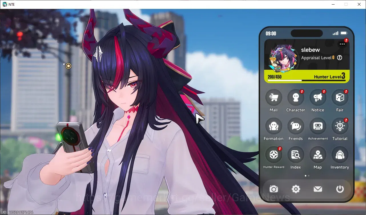 Neverness to Everness Accounts Global SEA|HL 3| 1 Limited [Shinku]Char Standart,Fadia,Hathor|1 Selector|Selector On 2