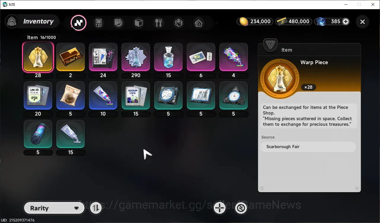 Neverness to Everness Accounts Global SEA|HL 3| 1 Limited [Shinku]Char Standart,Fadia,Hathor|1 Selector|Selector On 3