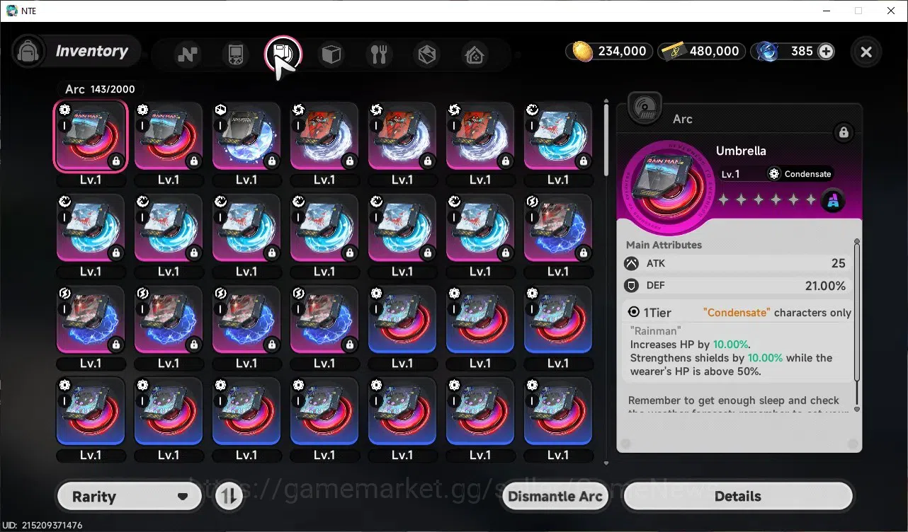 Neverness to Everness Accounts Global SEA|HL 3| 1 Limited [Shinku]Char Standart,Fadia,Hathor|1 Selector|Selector On 4