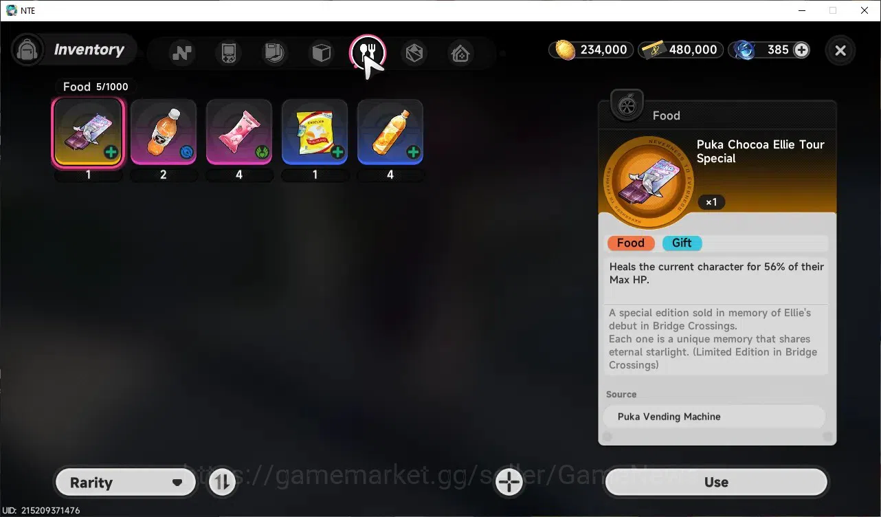 Neverness to Everness Accounts Global SEA|HL 3| 1 Limited [Shinku]Char Standart,Fadia,Hathor|1 Selector|Selector On 5