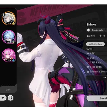Neverness to Everness Accounts Global SEA|HL 3| 1 Limited [Shinku]Char Standart,Fadia,Hathor|1 Selector|Selector On
