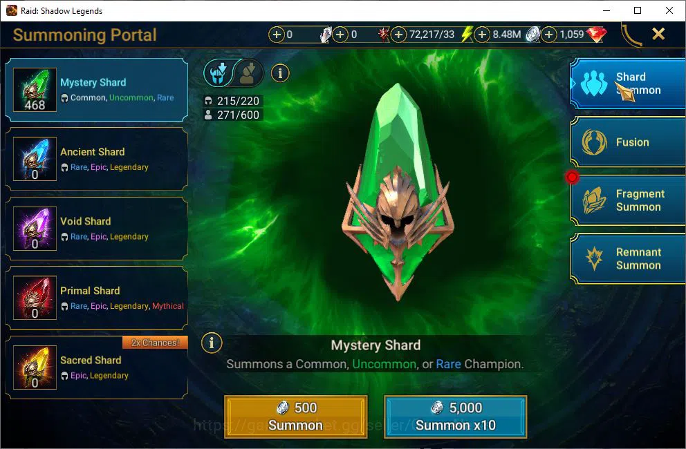 Raid: Shadow Legends Accounts Lv6 874K Power|1 Mythical (Galathir)|27 Legendary  image 13