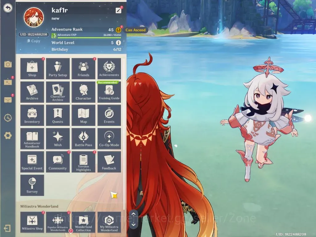 Genshin Impact Accounts Starter ASIA|Best Starter|AR 45|2 Limited (Odette,Mavuika)|Low Explore|Mc Male|Check SS|GI1468Z 1