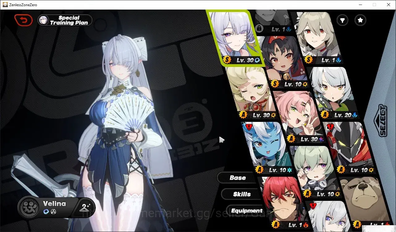 Zenless Zone Zero Accounts Starter ASIA|IK 30|S1 CH2|1 Limited [ Velina Airgid]+2 Standard[Rina,Nekomata]|1S BangBo|MC 5
