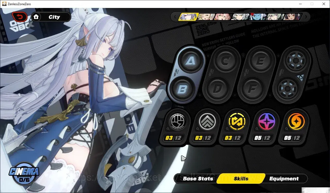 Zenless Zone Zero Accounts Starter ASIA|IK 30|S1 CH2|1 Limited [ Velina Airgid]+2 Standard[Rina,Nekomata]|1S BangBo|MC 7
