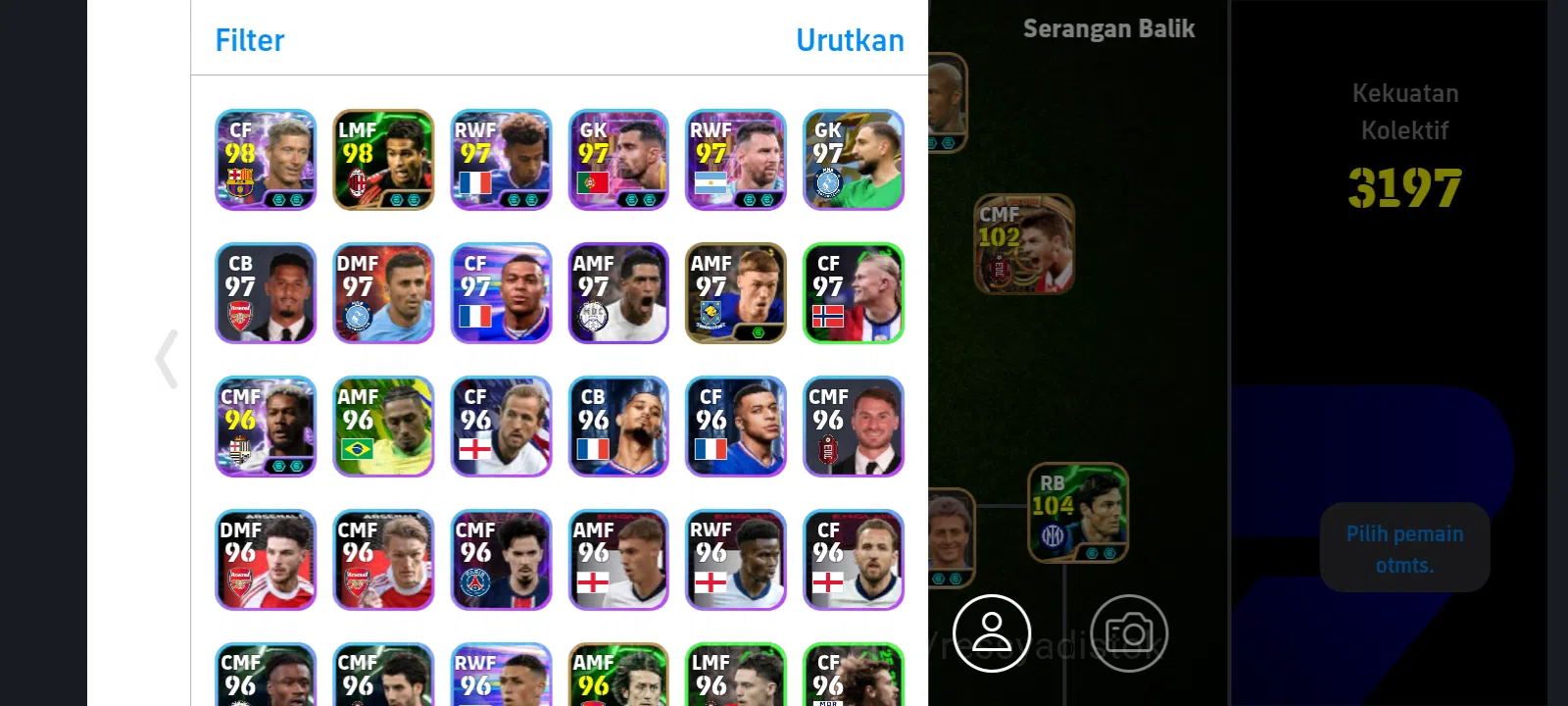 eFootball Accounts Legends & Iconic Players EFOOTBALL 2026 | RICARDO FERRI, ROBERTO CARLOS, DONADONI, OBLAK, ZANETTI, 7 2