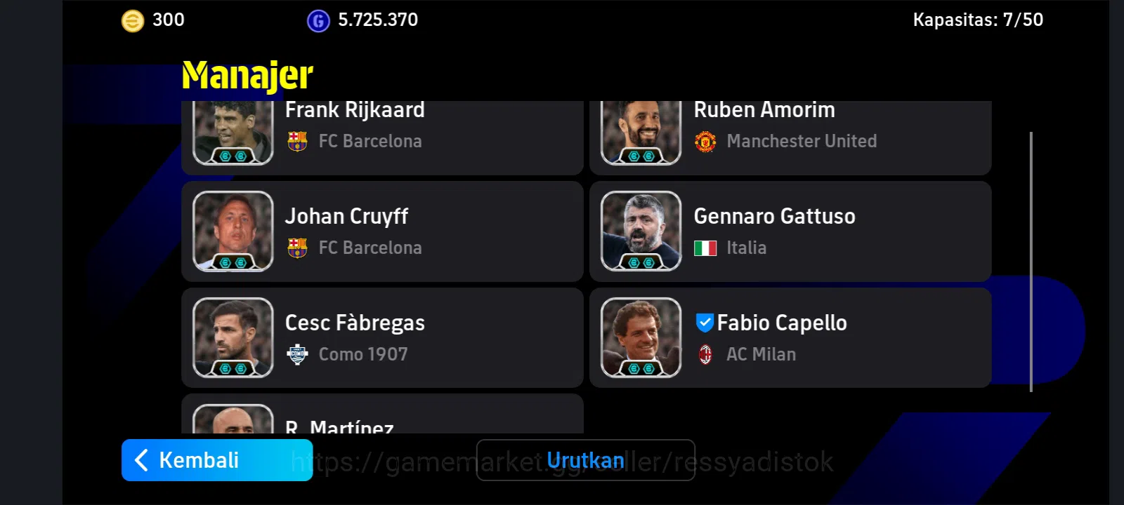 eFootball Accounts Legends & Iconic Players EFOOTBALL 2026 | RICARDO FERRI, ROBERTO CARLOS, DONADONI, OBLAK, ZANETTI, 7 3