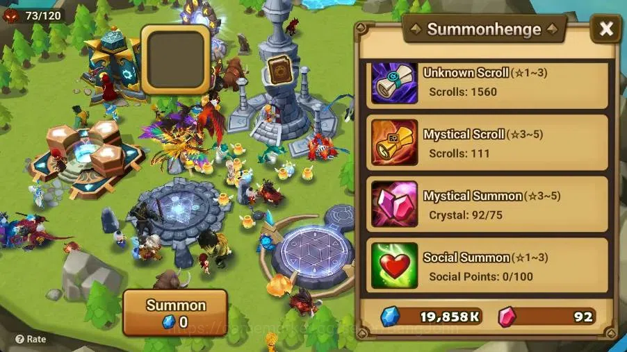 Summoners War: Sky Arena Accounts Starter GLOBAL | NB 5 TESHAR,Starter Gacha 115 12Y+160 11Y Scrool, 3 Legendary All 5