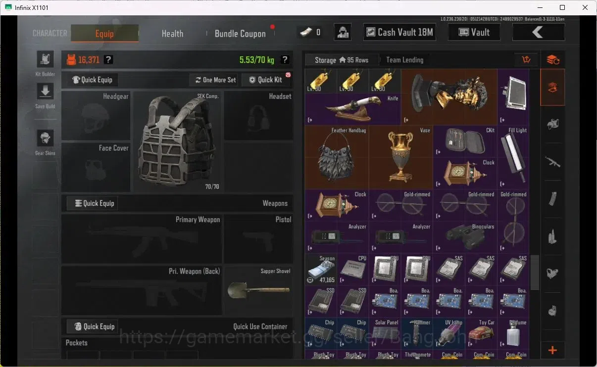 Arena Breakout Accounts MOBILE Lvl 30 |SV 24.5M|CV 18,3M|MORE SKIN,SS AX50 image 3
