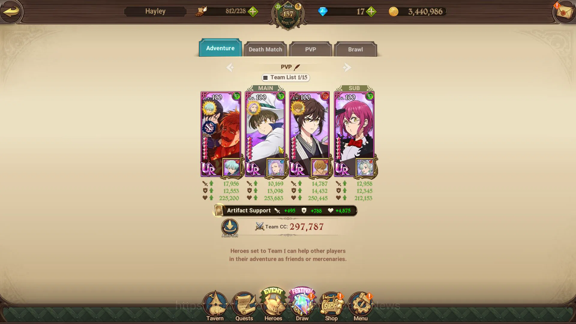 The Seven Deadly Sins: Grand Cross Accounts Asia|8,9M CC|10 LR+10 UR+Many Collab|Cusack4/6,Mil image 15