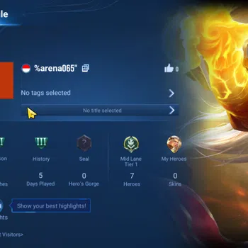 Honor of Kings Smurf Hero 7 |Starter with Legend Skin Selection Chest(D image 1