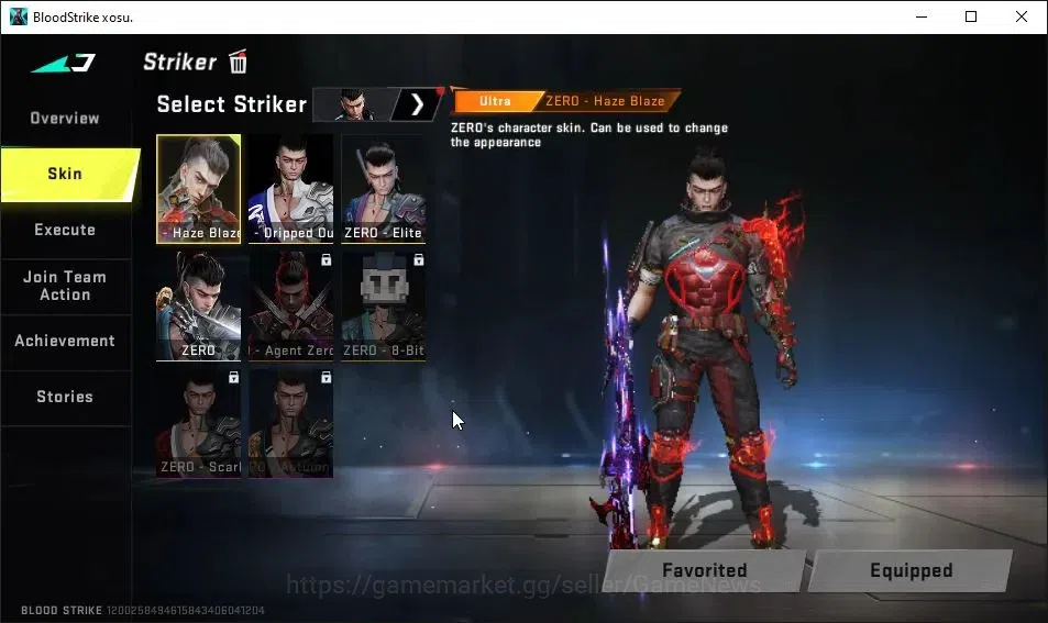 Blood Strike Accounts ASIA|ETERNAL P90-Empyrean Lv3|16 ULTRA[ZERO,KATYA, image 3