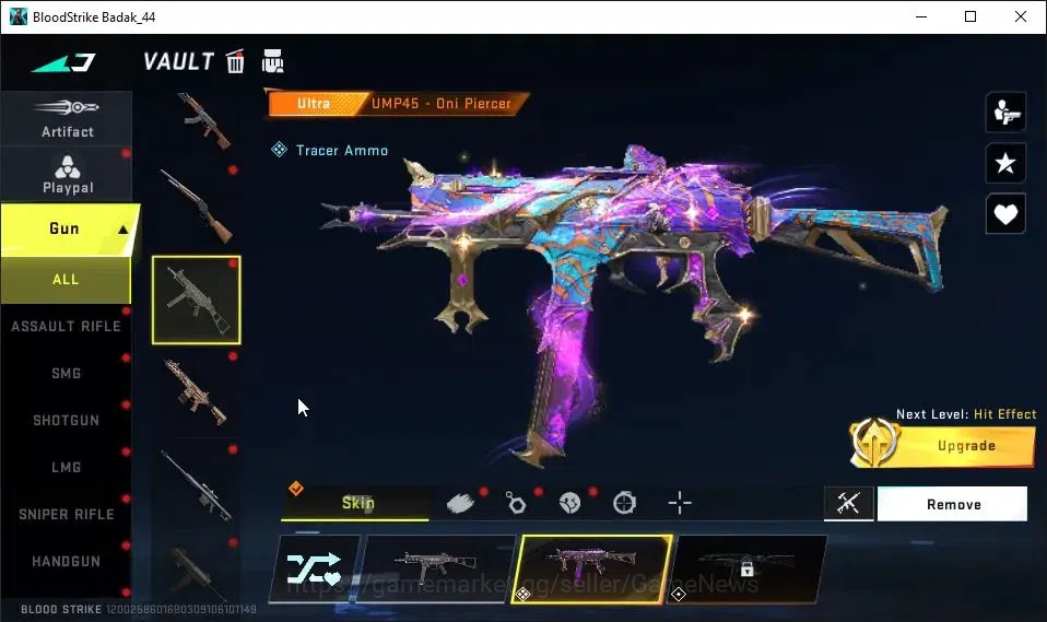 Blood Strike Accounts ASIA|Melee ULTRA Talon Knife|Collab AOT[M4A1,KAG-6 image 14