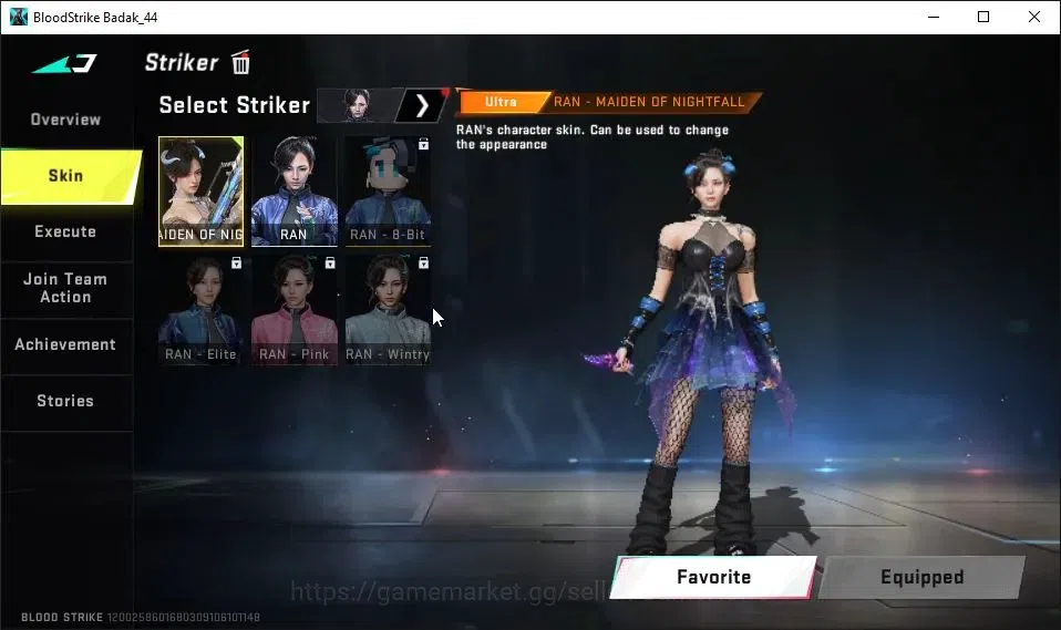 Blood Strike Accounts ASIA|Melee ULTRA Talon Knife|Collab AOT[M4A1,KAG-6 image 8