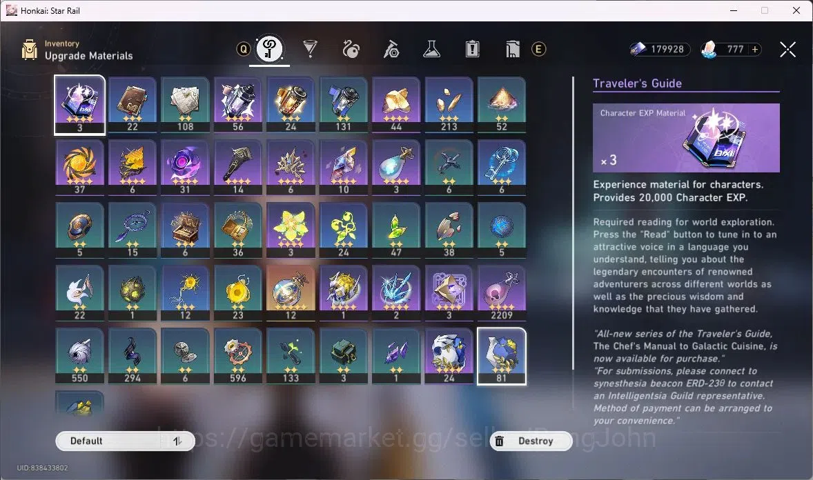 Honkai Star Rail Accounts ASIA | TL 60 | 5 LIMIT | LUOCHA | CERYDRA | PHAINO image 12