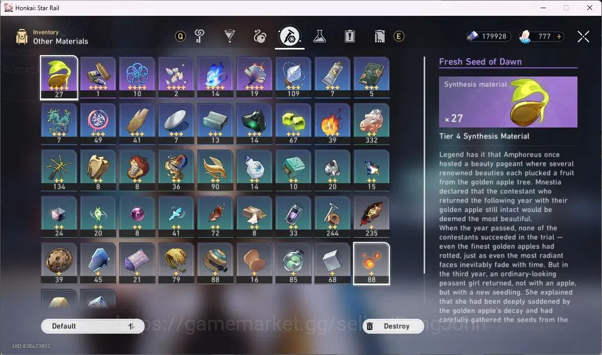 Honkai Star Rail Accounts ASIA | TL 60 | 5 LIMIT | LUOCHA | CERYDRA | PHAINO image 9