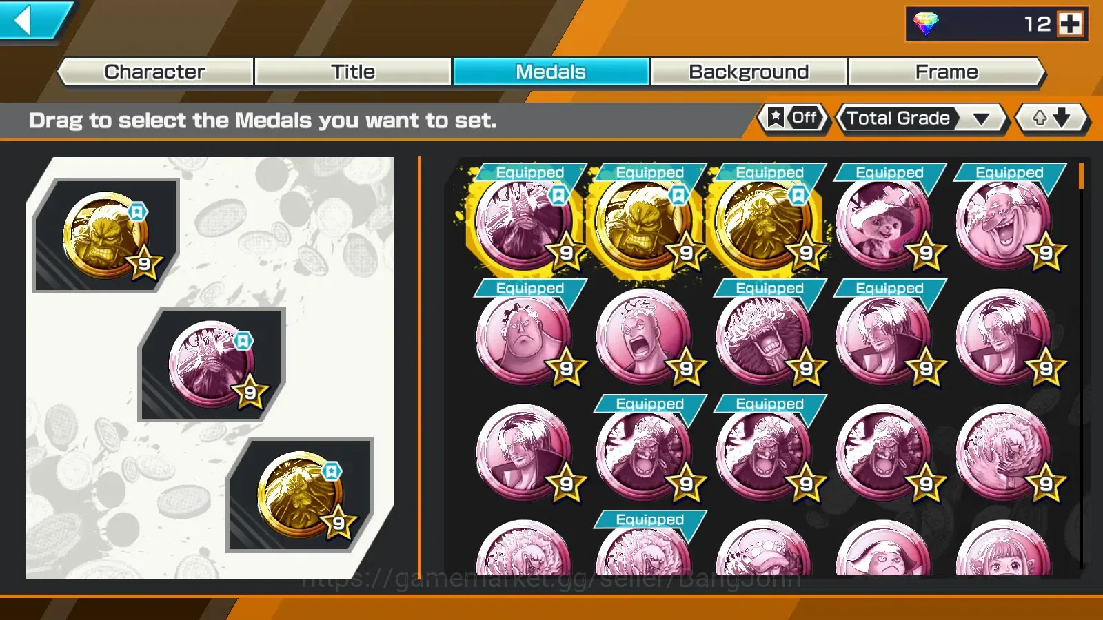 One Piece Bounty Rush Accounts Global|EX5|4EXMAX|PR 29|KOTP Gold D.Roger,Seraphim image 12
