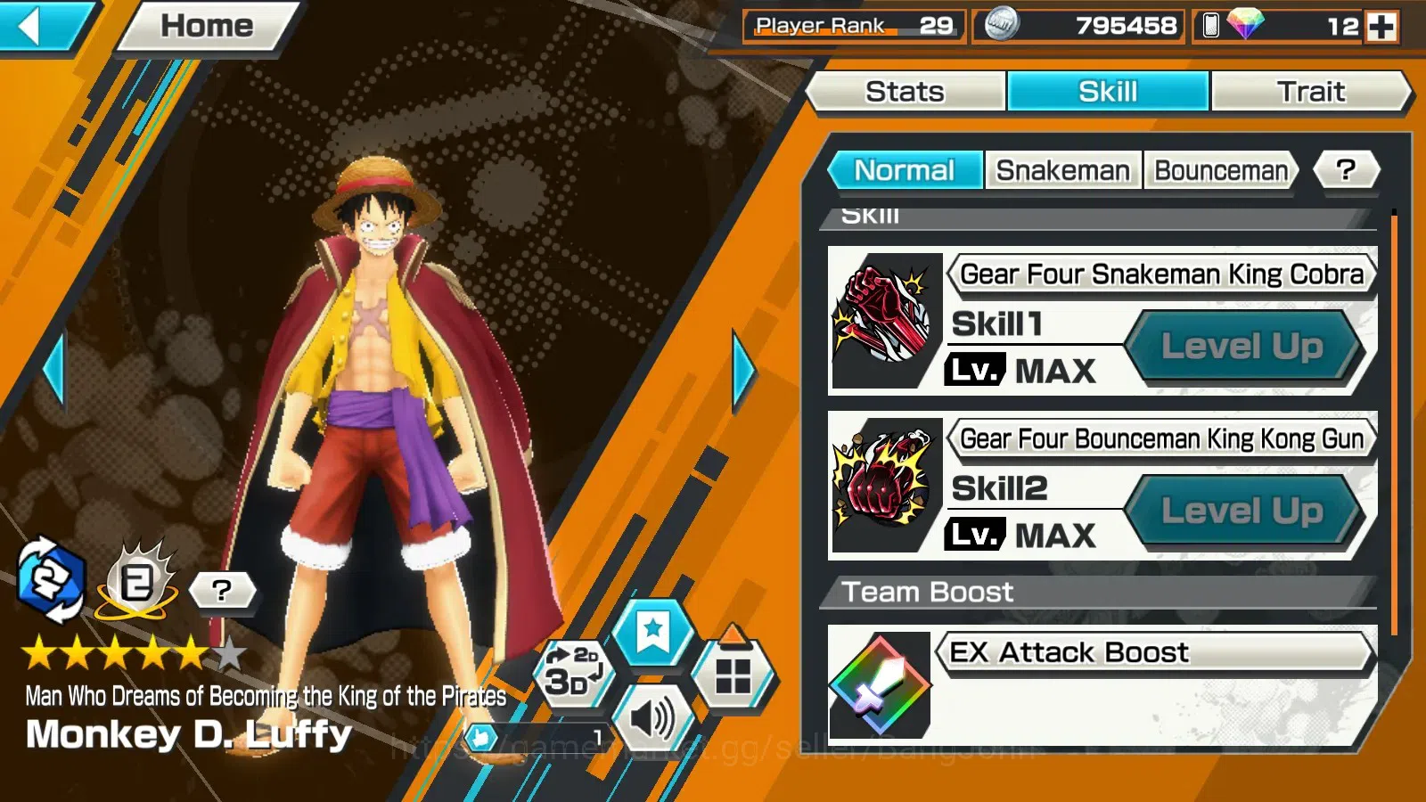 One Piece Bounty Rush Accounts Global|EX5|4EXMAX|PR 29|KOTP Gold D.Roger,Seraphim image 9